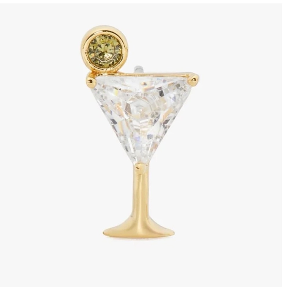 $68 Kate Spade Shaken Or Stirred Martini Studs View 4